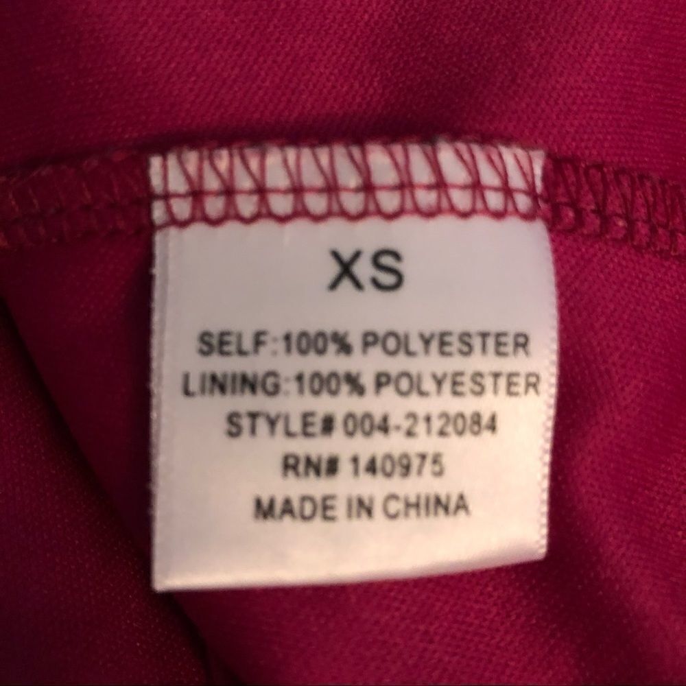 Francesca’s Fuschia Lace Dress EUC - Size S - Picture 6 of 9